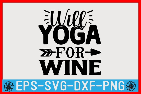 Yoga SVG T shirt Design Template