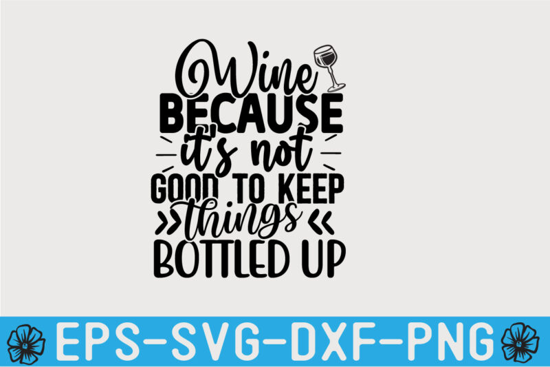 Wine Bag SVG Design Template