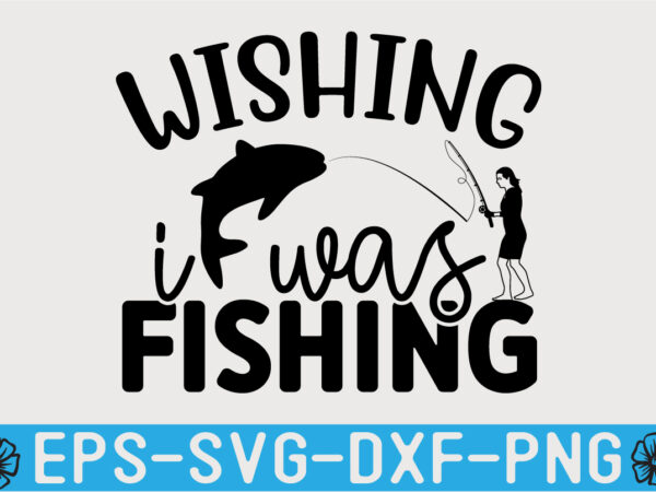 Fishing svg t shirt design template