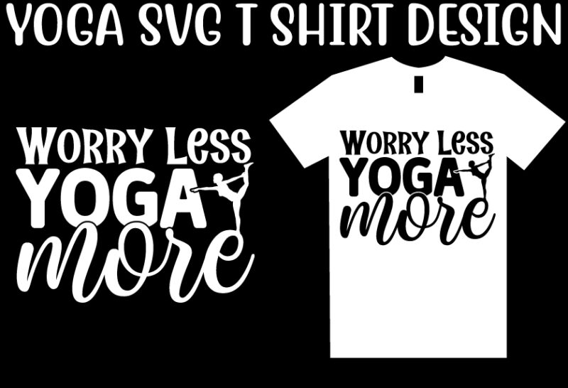 Yoga T shirt Design Bundle