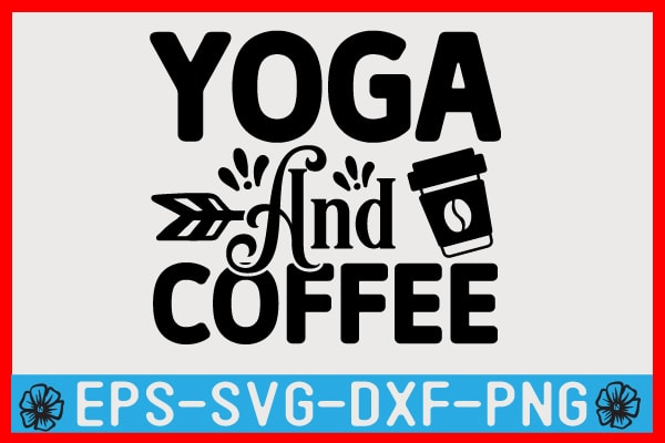 Yoga SVG T shirt Design Template