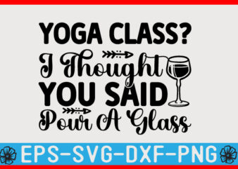 Yoga SVG T shirt Design Template