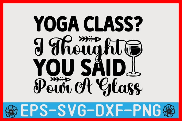 Yoga svg t shirt design template