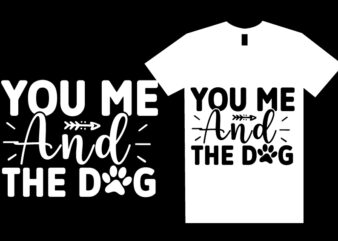 Dog SVG T shirt Design Template