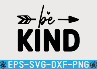 Kindness SVG T shirt Design Template