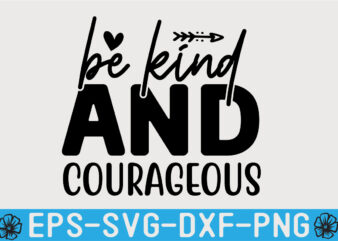 Kindness SVG T shirt Design Template