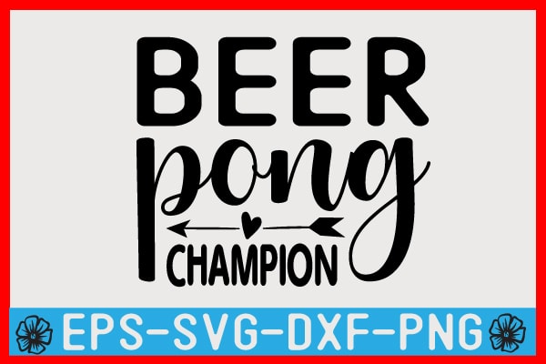 Beer SVG T shirt design Template