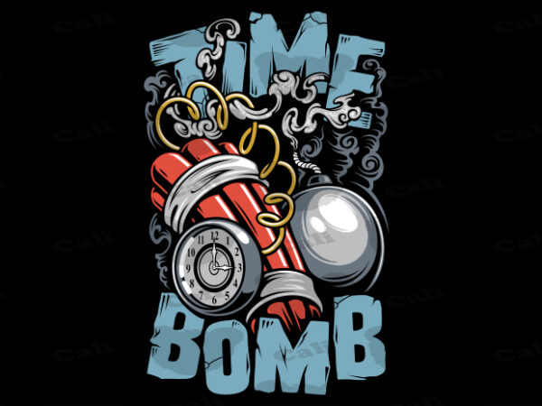 Time bomb t shirt designs for sale