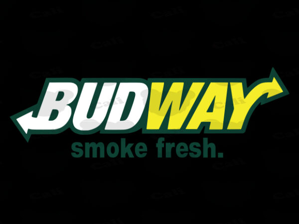 Budway smoke fresh t shirt template