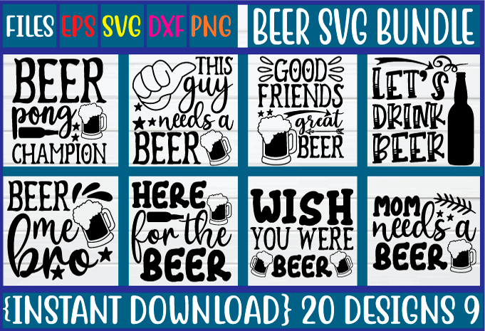 Beer svg bundle t shirt template