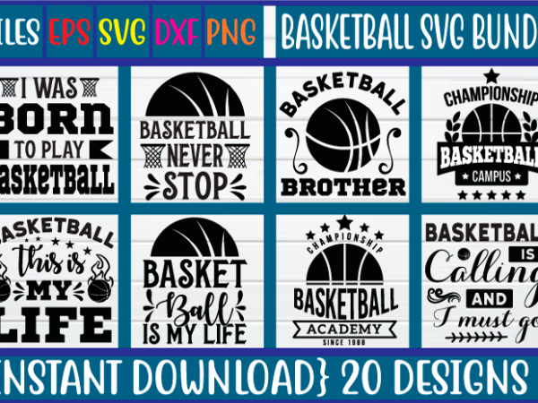 Basketball svg bundle graphic t shirt