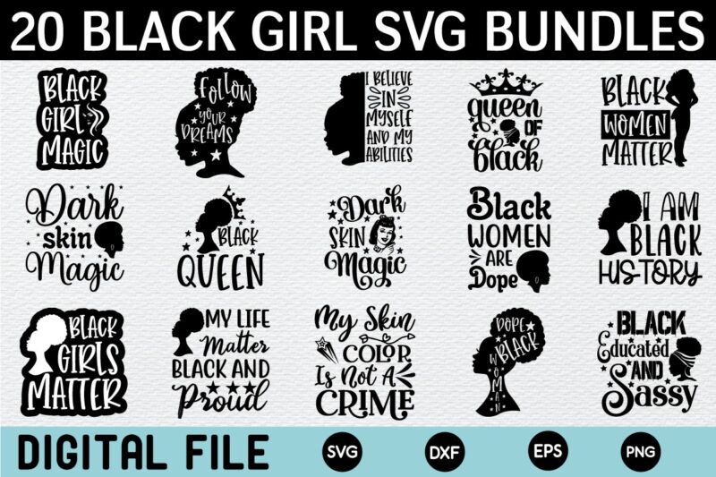 black girl svg bundle,black girl svg quotes for sale!