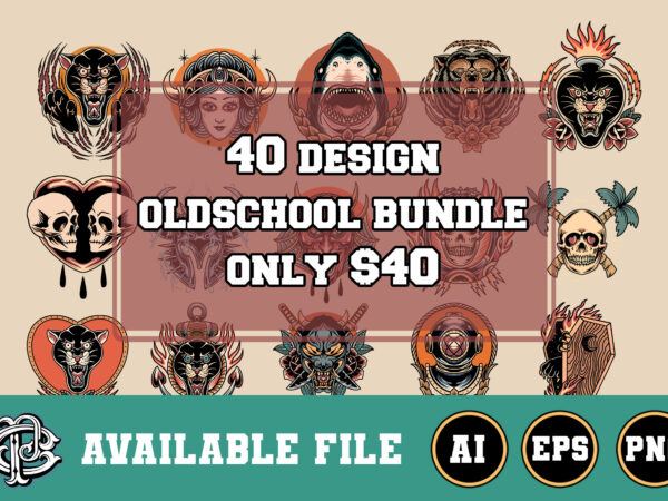 40 design oldschool bundle
