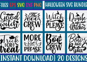 Halloween svg bundle t shirt vector illustration