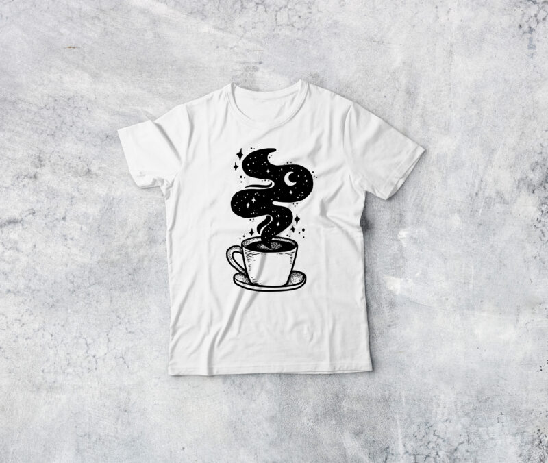 t-shirt vector Coffe Time Bundle Big Sale 12 Designs Drawn