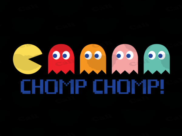 Chomp, chomp t shirt vector file