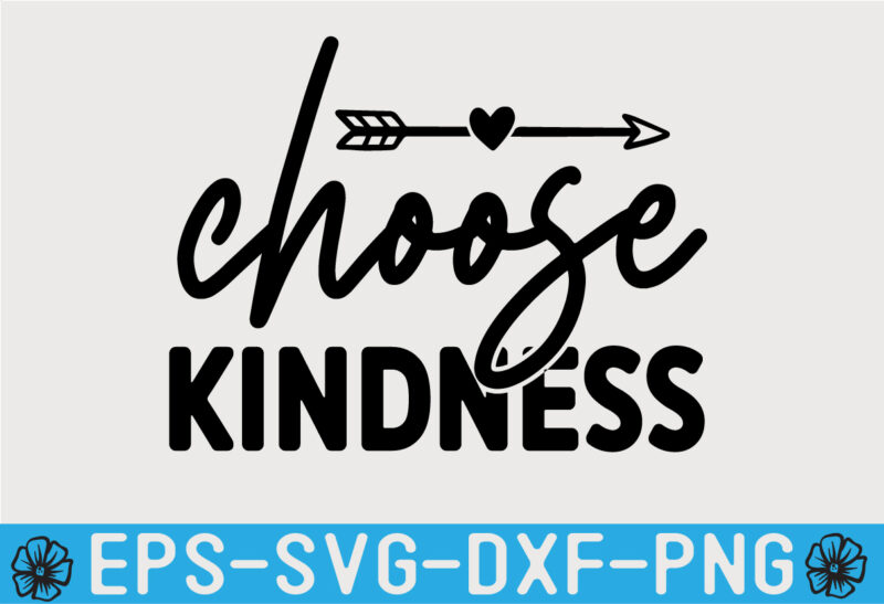 Kindness SVG T shirt Design Bundle