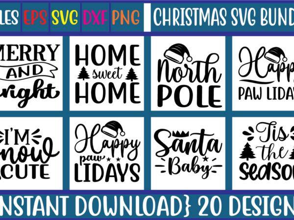 Christmas svg bundle graphic t shirt