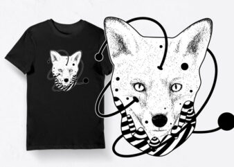 Artistic T-shirt Design – Animals Collection: Fox