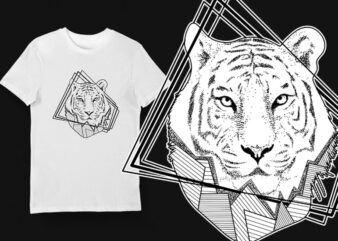 Artistic T-shirt Design – Animals Collection: Bengal