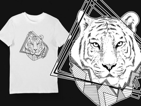 Artistic t-shirt design – animals collection: bengal