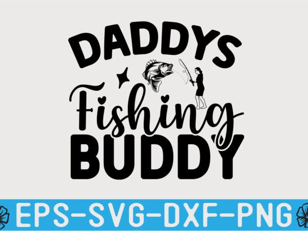 Fishing svg t shirt design template