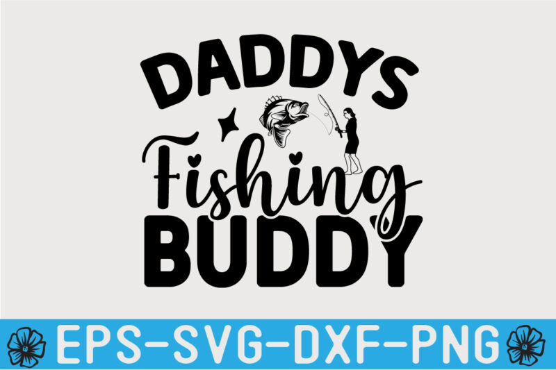 Fishing SVG T shirt Design Template