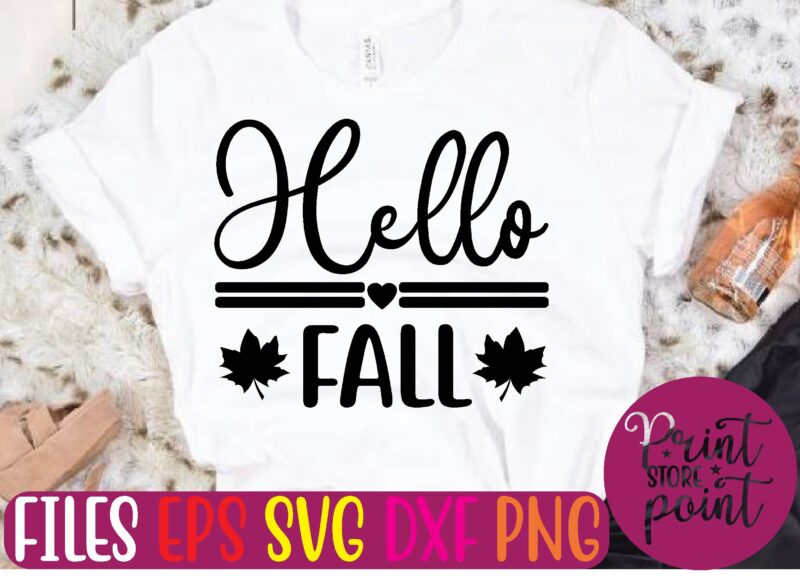 Fall svg bundle t shirt template