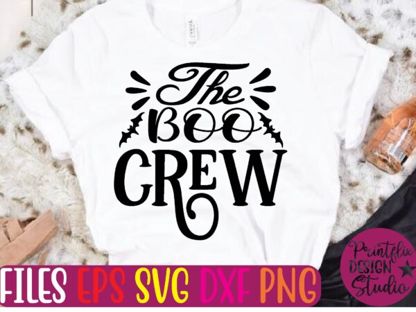 The boo crew graphic t shirt