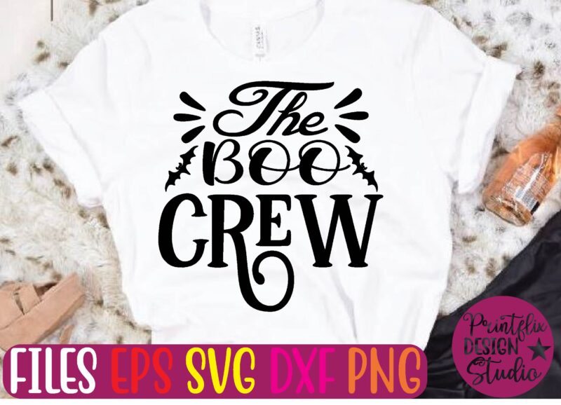 The boo crew graphic t shirt