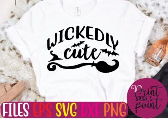 wickedly cute graphic t shirt