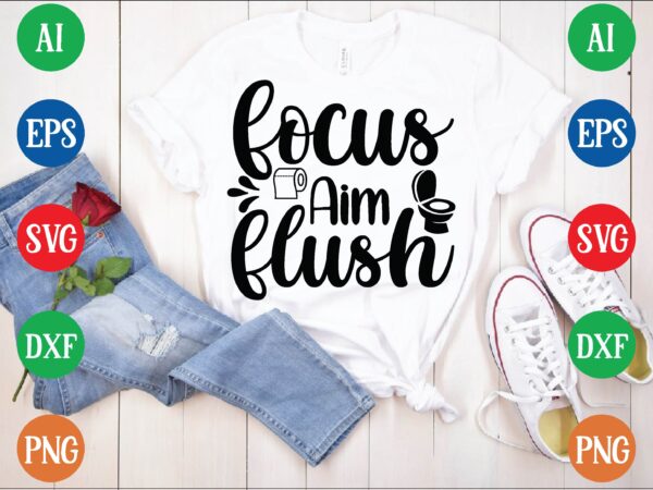 Focus aim flush graphic t shirt