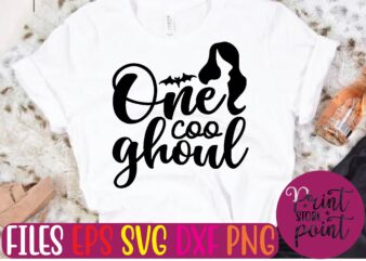 one coo ghoul graphic t shirt