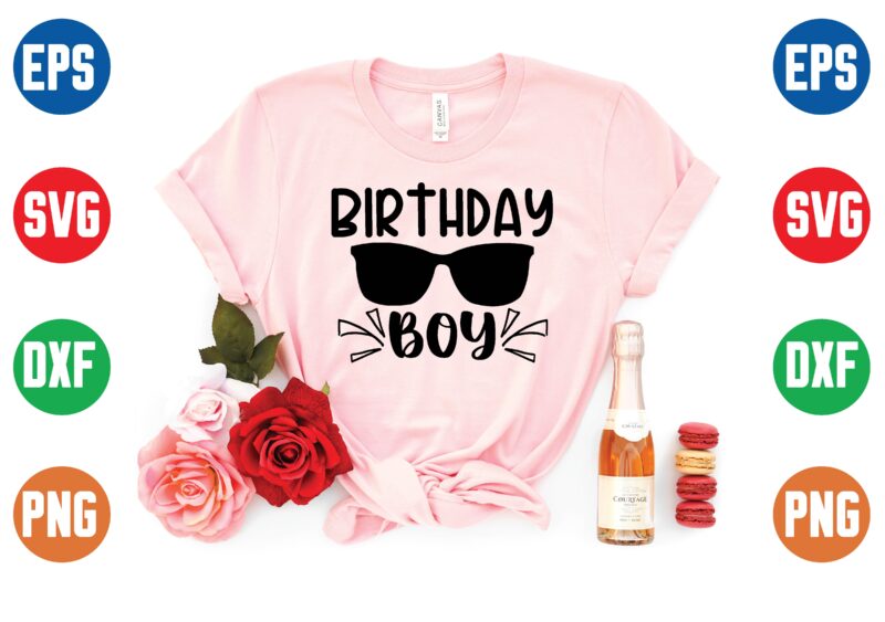 Birthday svg bundle graphic t shirt