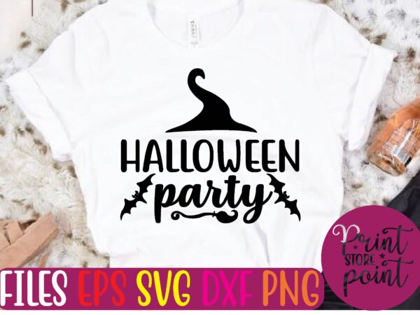 Halloween party graphic t shirt