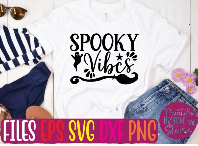 spoohy vibcs graphic t shirt