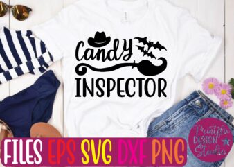 candy inspector t shirt template