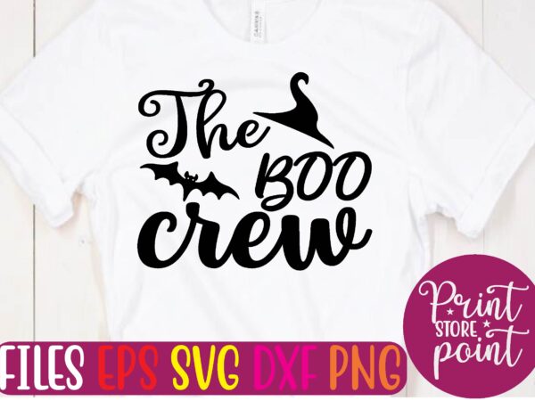 The boo crew graphic t shirt