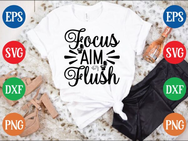 Focus aim flush graphic t shirt