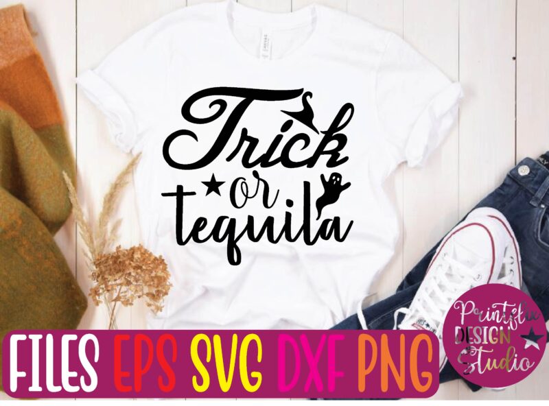 tricr or teguila graphic t shirt