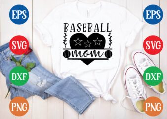 Baseball mom t shirt template
