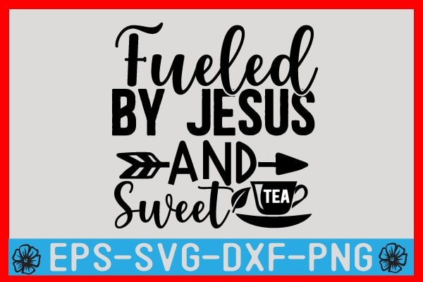 Tea SVG T shirt Design Template