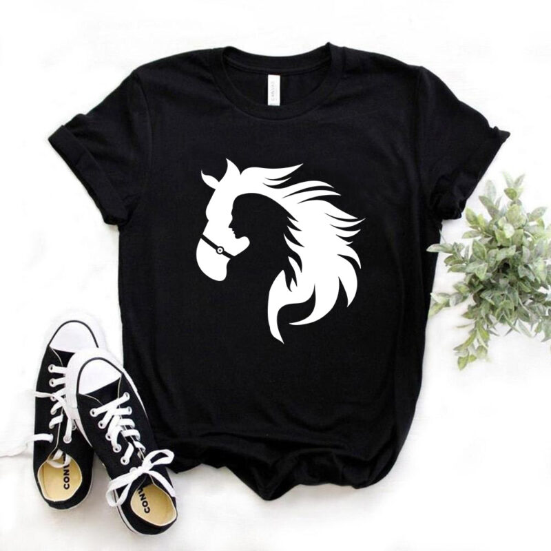 Girl Who Love Horses, T-Shirt Design