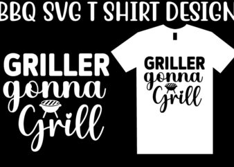 BBQ SVG T shirt Design Template