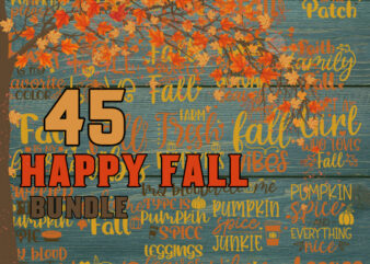 Happy Fall svg | Fall svg bundle hand lettered | autumn svg | thanksgiving svg | hello fall svg | pumpkin svg | fall shirt svg | fall sign svg png graphic t shirt