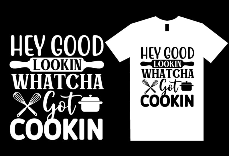 Kitchen SVG T shirt Design