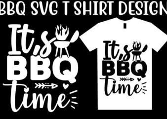 BBQ SVG T shirt Design Template