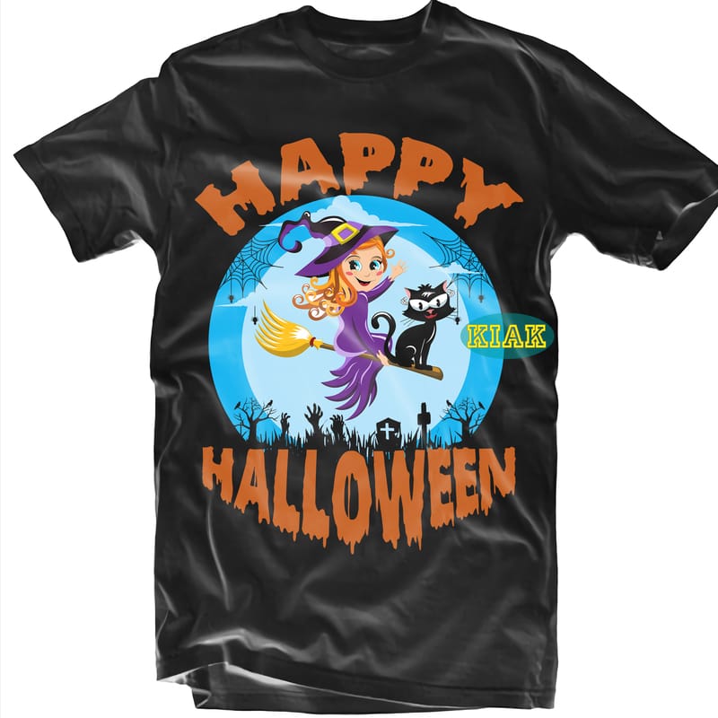 Halloween T-shirt Design With Pumpkin Concept PNG Images