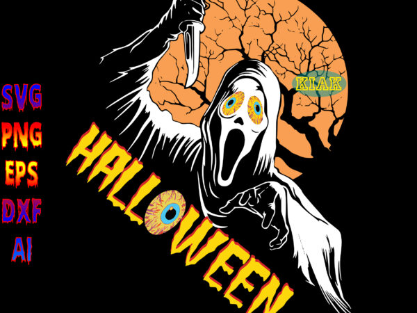 Halloween party svg, scary halloween svg, spooky halloween svg, halloween svg, horror halloween svg, witch scary svg, witch svg, pumpkin svg, trick or treat svg, ghost svg, halloween bundle, halloween graphic t shirt