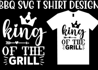 BBQ SVG T shirt Design Template